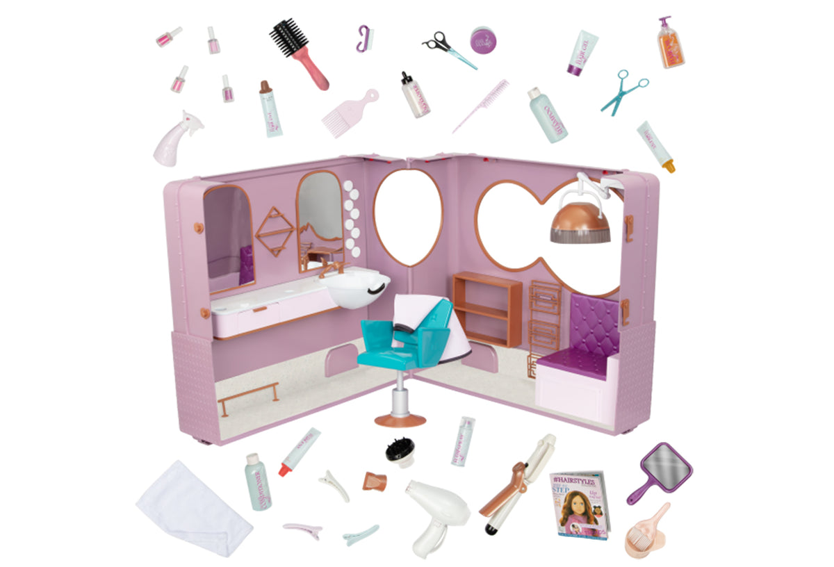 OG HAIR SALON TRAILER SET - SALON ON WHEELS