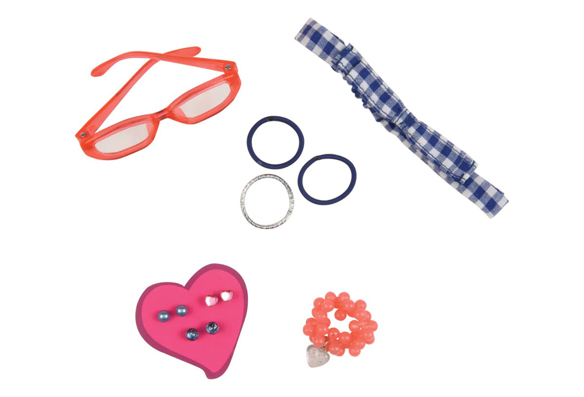OG GINGHAM ACCS DECO SET - PRETTY PREPPY