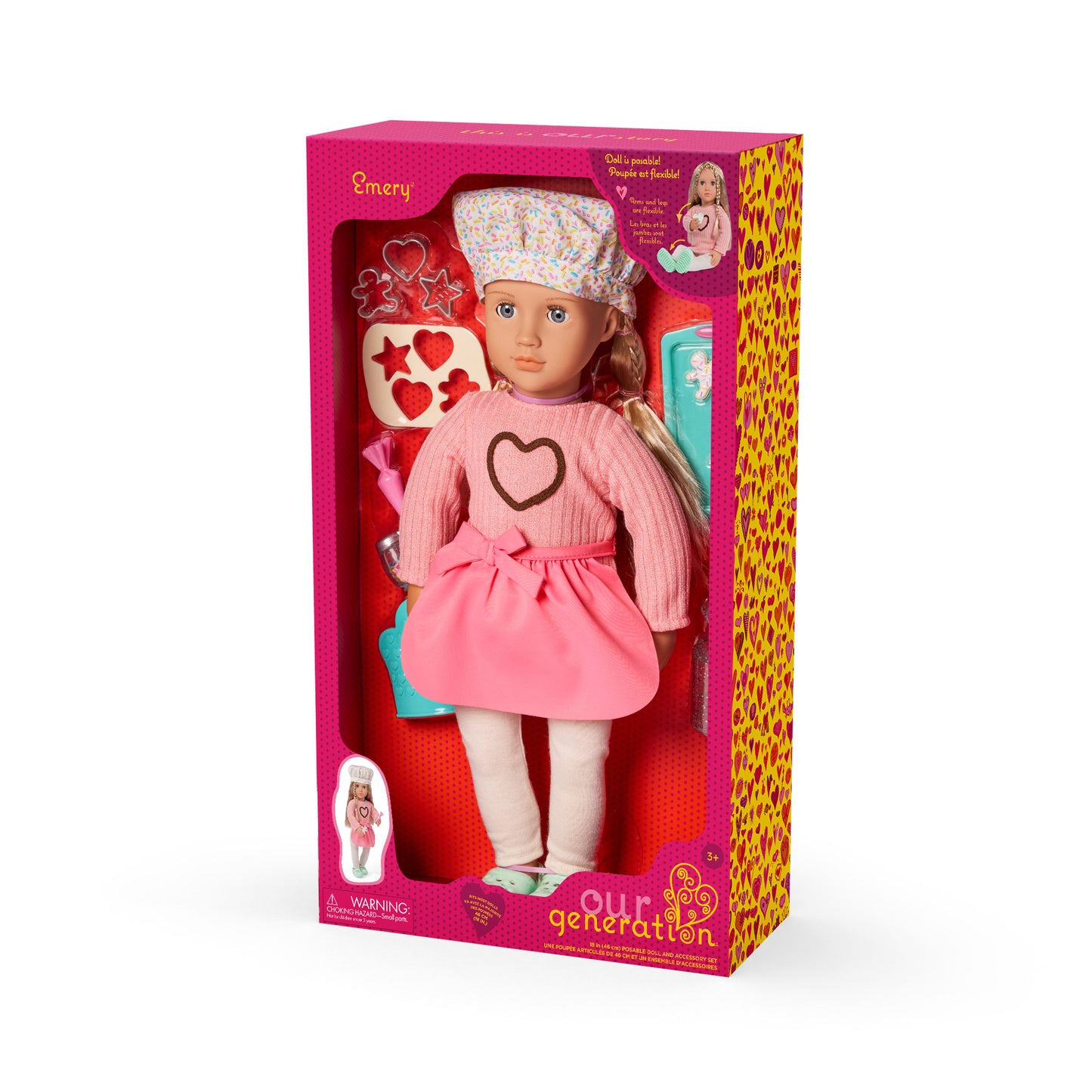 Deluxe Baking Doll w/o Book, Emery