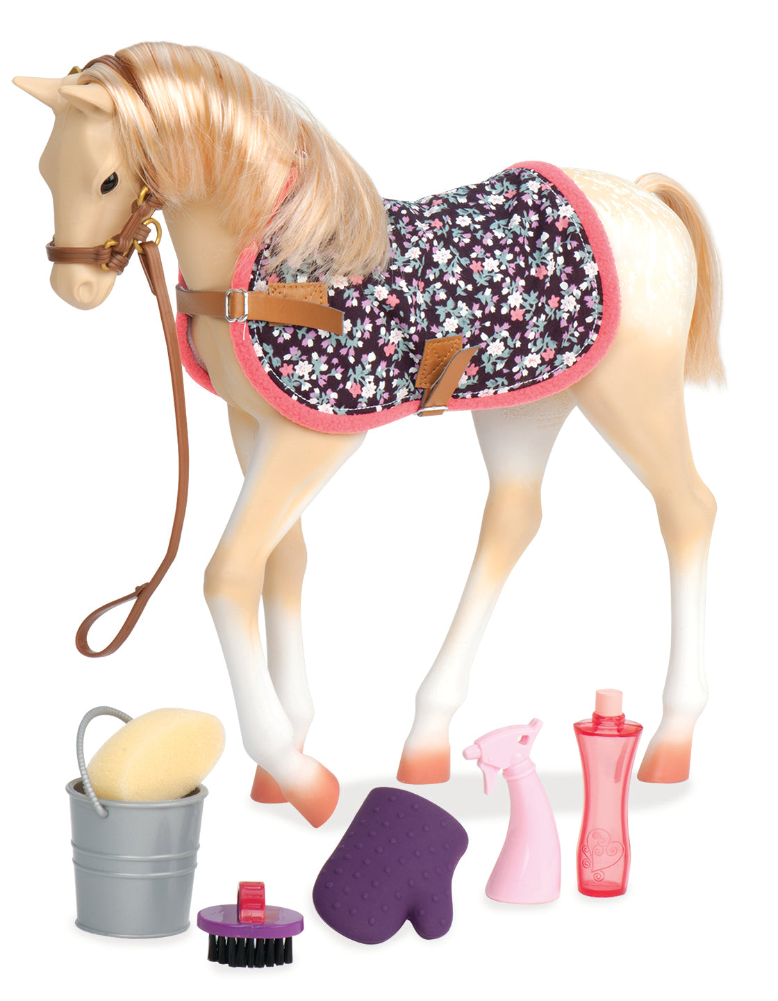 OG FOAL PALOMINO CREAM 13INCH W/ ACCS