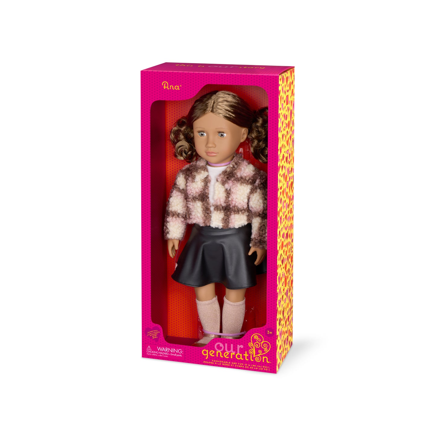 OG CLASSIC DOLL ANA 18INCH LIGHT BROWN HAIR