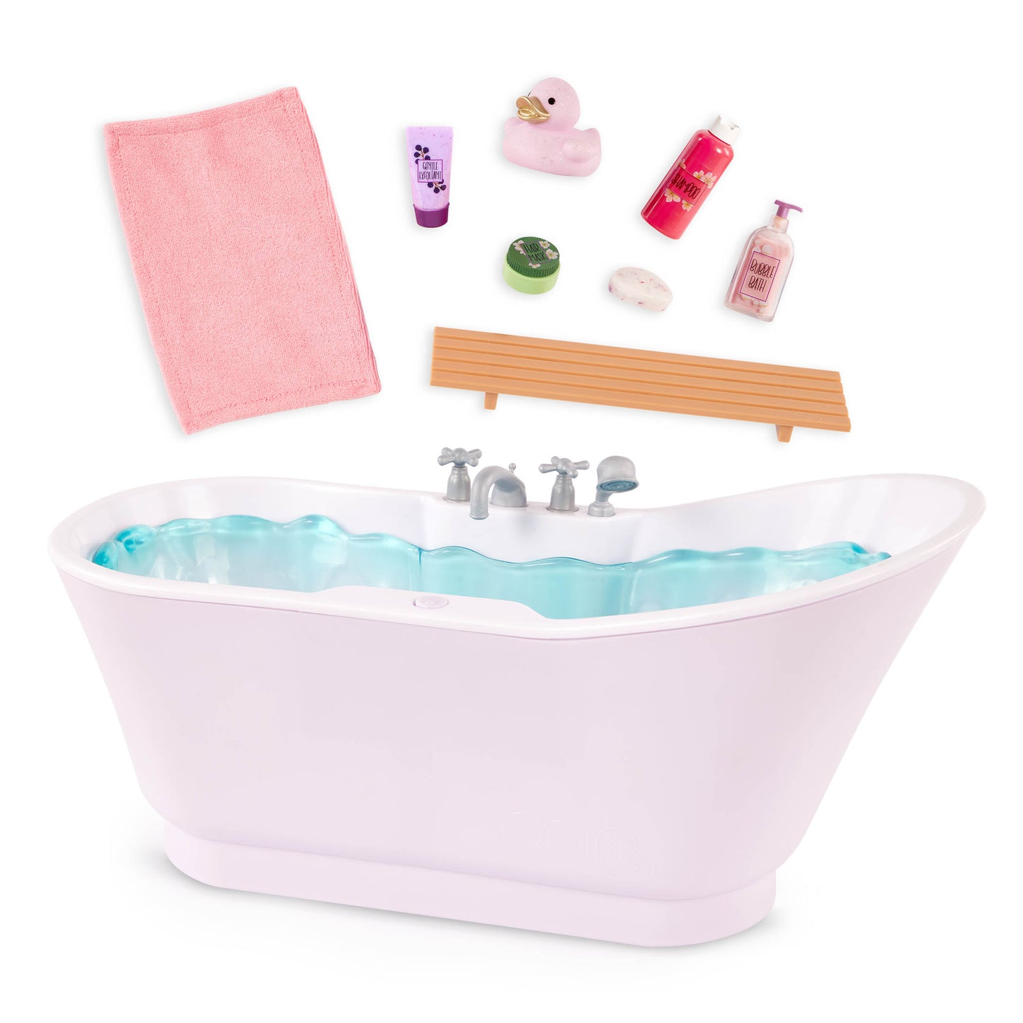 Bathtub Accessory with Water Sounds for 18-inch Dolls