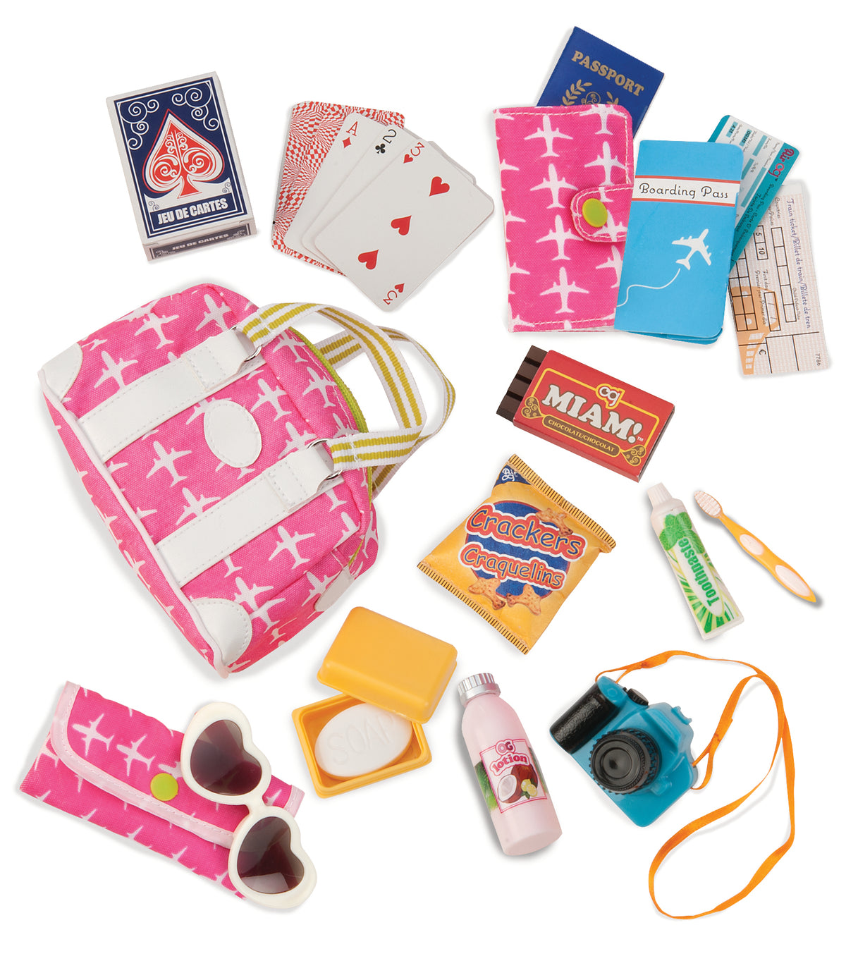 OG CLASSIC BON VOYAGE TRAVEL PLAYSET W/ ACCS