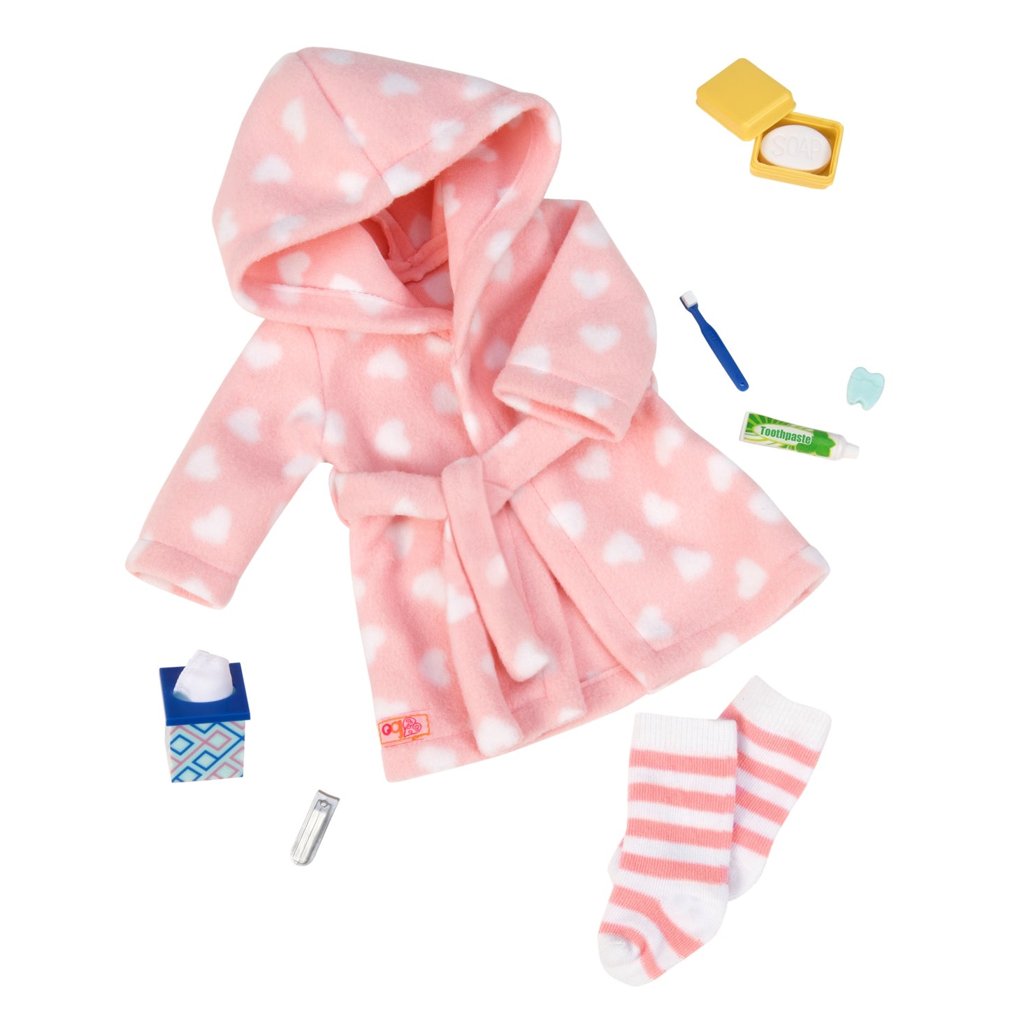 Pajama Outfit & Accessories for 18-inch Dolls