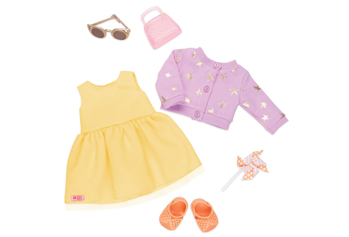 OG DELUXE SUMMER DRESS OUTFIT - SUNSHINE AND STARS