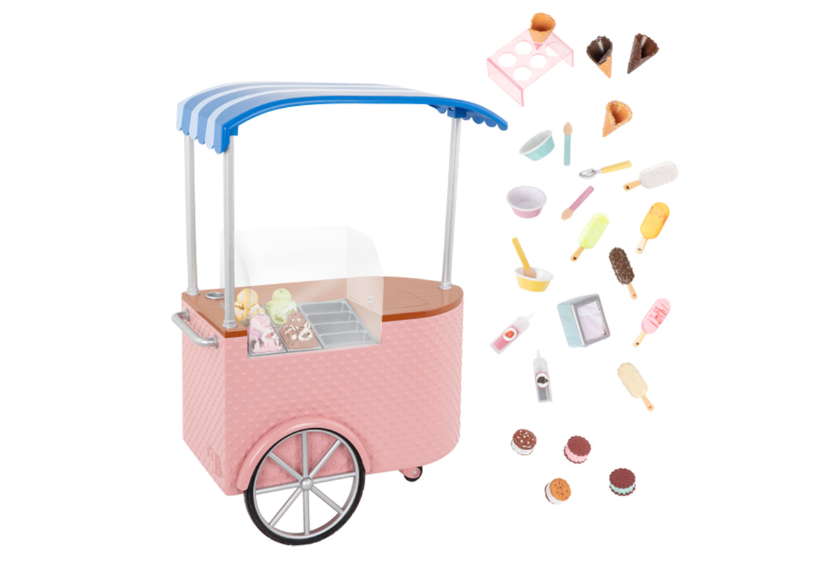 OG ICE CREAM CART - TWO SCOOPS ICE CREAM CART