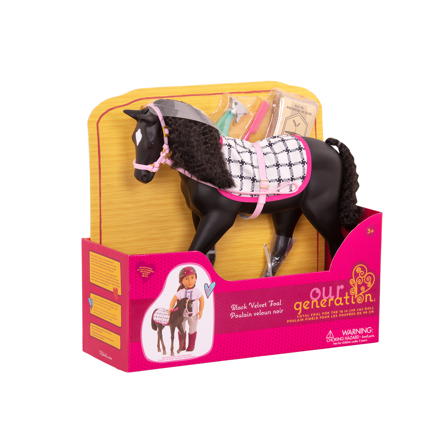 12-inch Baby Horse for 18-inch Dolls
