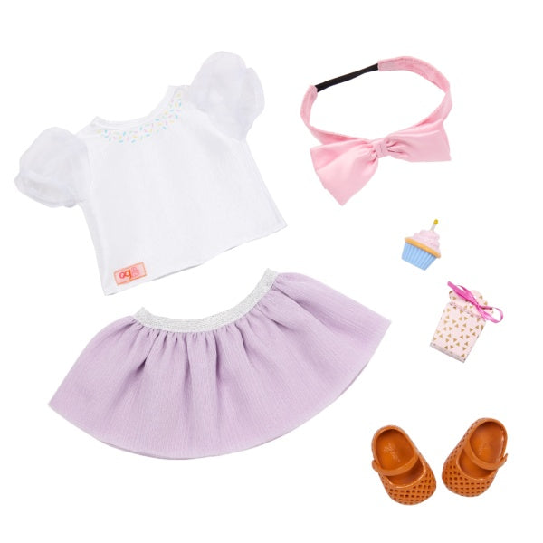 OG DELUXE BIRTHDAY CUPCAKE OUTFIT - SWEET WISHES