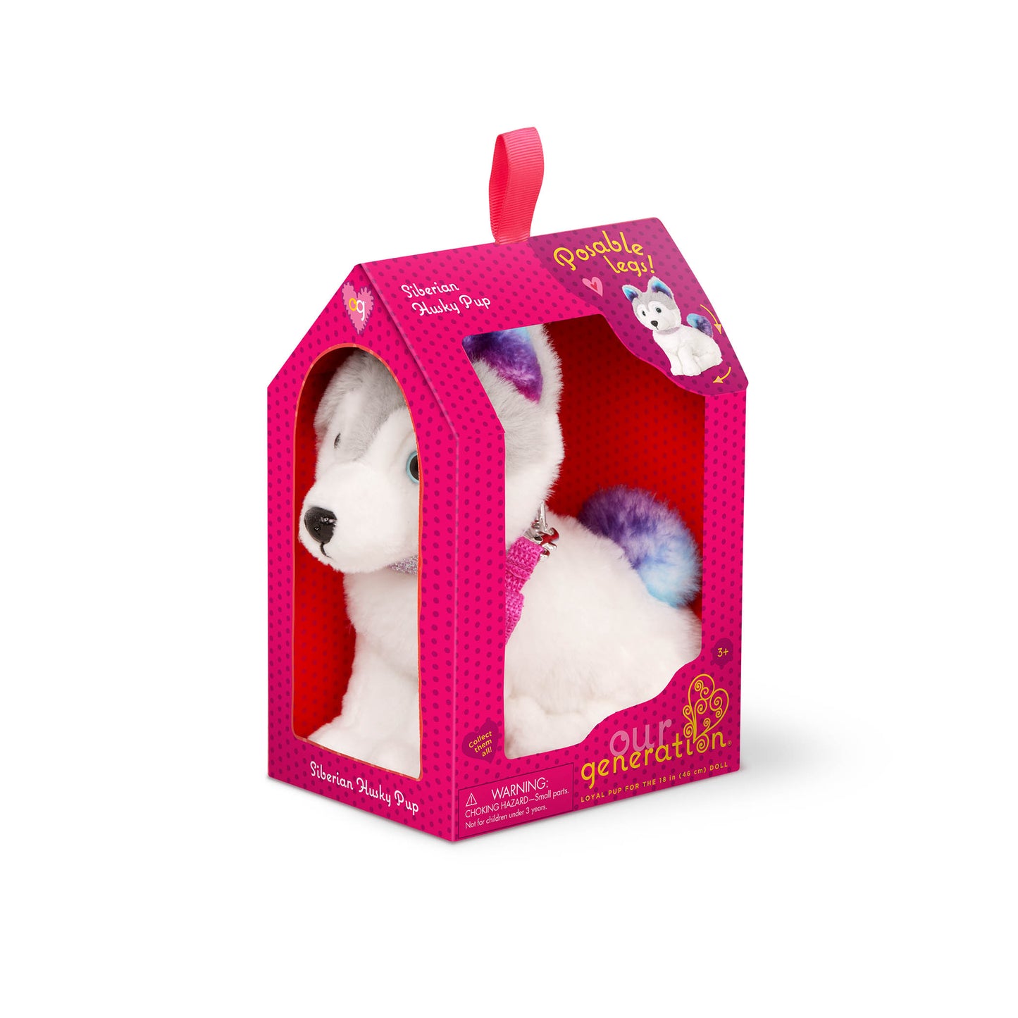 Posable 6-inch Pet Dog Plush