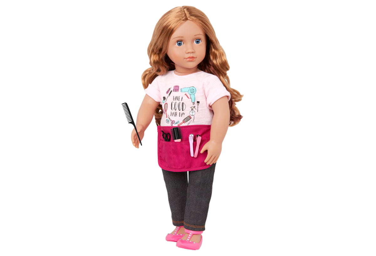 OG PRO DOLL HAIR STYLIST SABRINA 18INCH BROWN HAIR