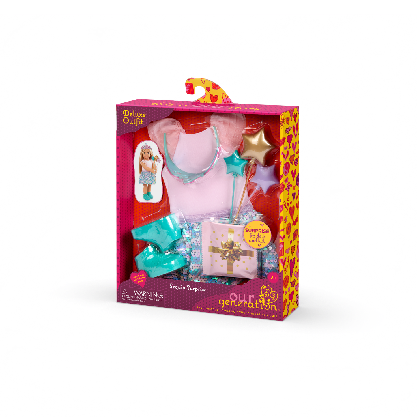 Deluxe Sequin Outfit w/ Surprise Gift