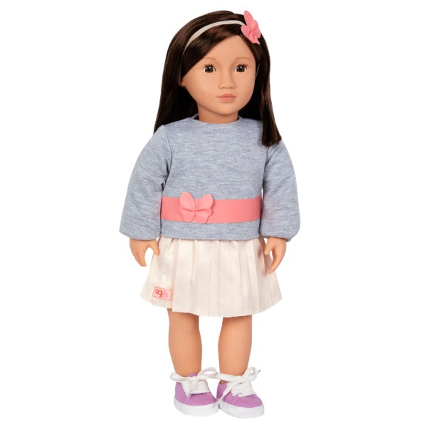 OG CLASSIC DOLL MEI 18INCH BROWN HAIR