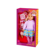 18-inch Doll with Ice Cream Accessories