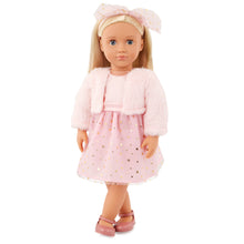 18-inch Fashion Doll with Pink Dress Outfit