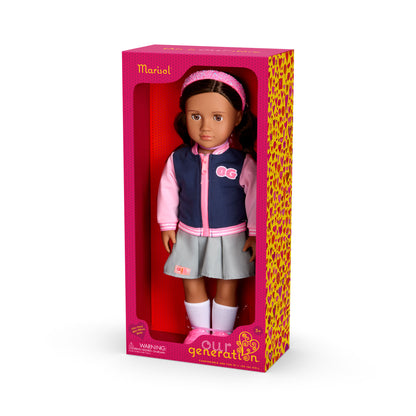 Doll w/ School Outfit and Bomber Jacket, Marisol