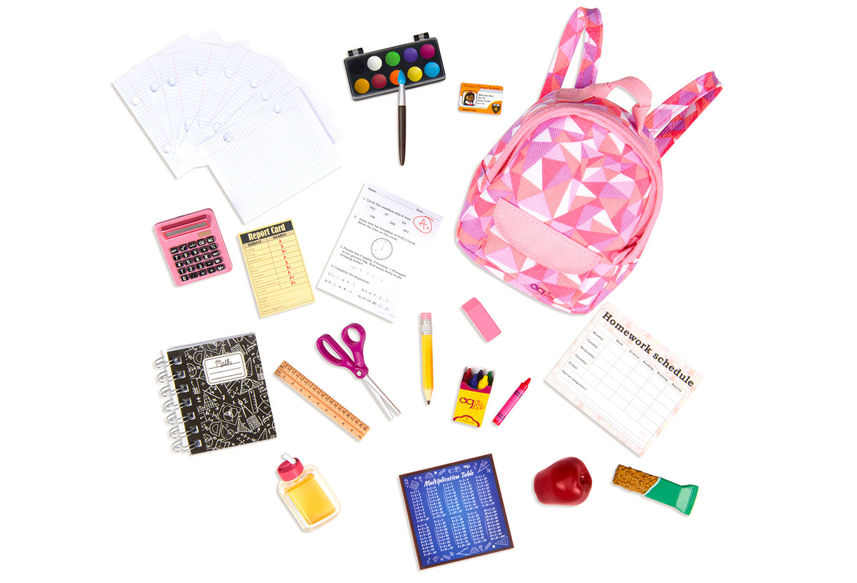 OG CLASSIC OFF TO SCHOOL PLAYSET W/ ACCS
