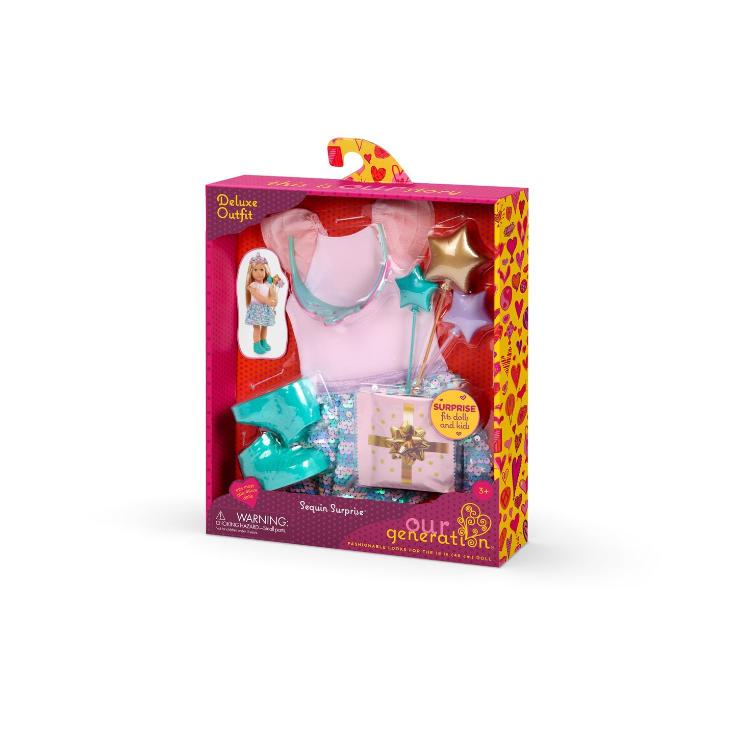 Deluxe Sequin Outfit w/ Surprise Gift