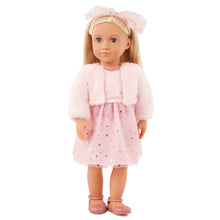 18-inch Fashion Doll with Pink Dress Outfit