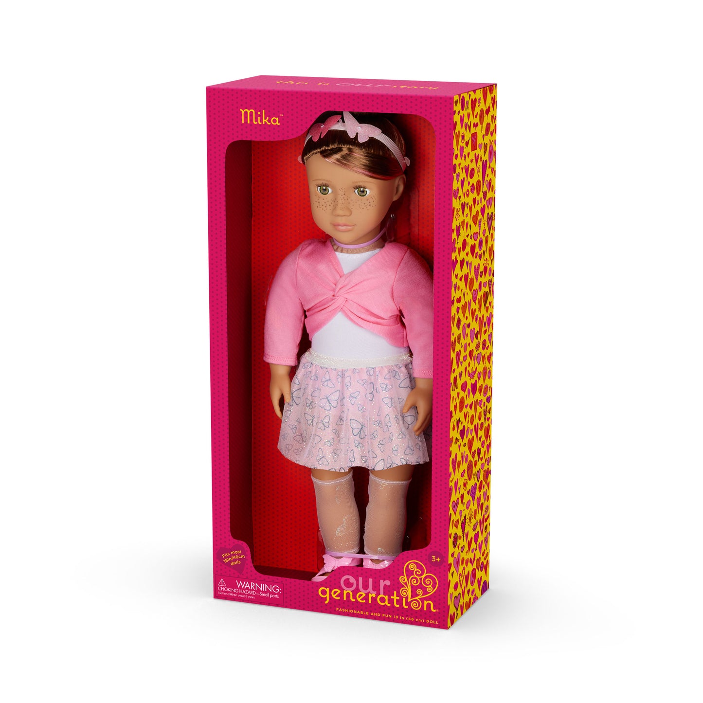 Doll w/ Butterfly Ballet Outfit, Mika