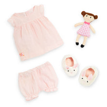 Pajama Outfit with Plush Toy for 18-inch Dolls