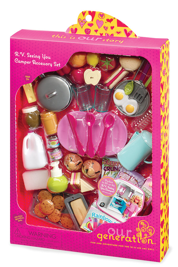 OG CLASSIC RV CAMPER ACCESSORY PLAYSET