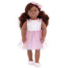 18-inch Fashion Doll in Rainbow Outfit