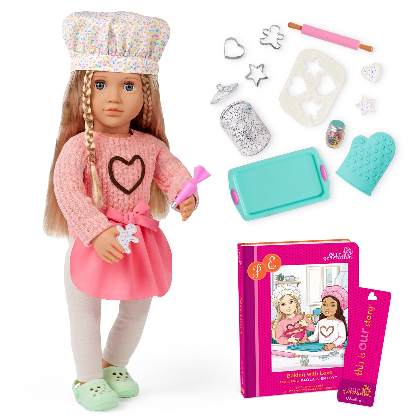 Deluxe Baking Doll w/o Book, Emery