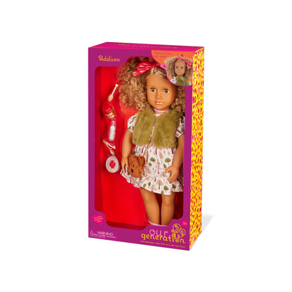 18-inch Doll with Goldilocks-inspired Accessories