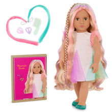 18'' Hair Grow Doll with Extendable Braid