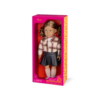 OG CLASSIC DOLL ANA 18INCH LIGHT BROWN HAIR