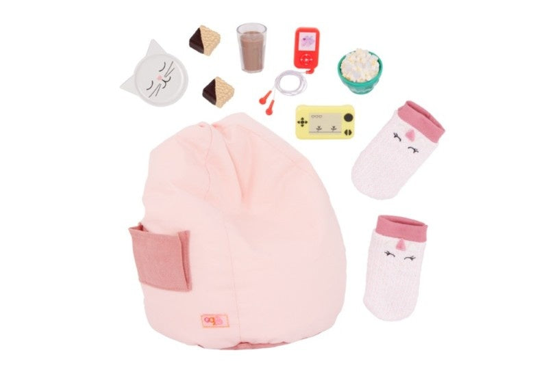OG BEAN BAG CHAIR W/ACCS