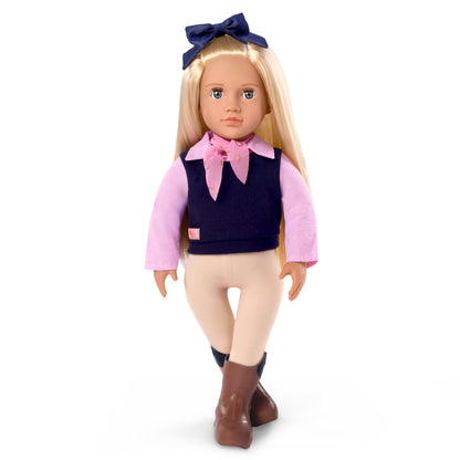 18-inch Riding Doll