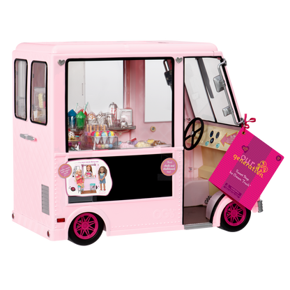 Vehicle & Play Food Set for 18-inch Dolls