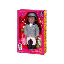 OG DELUXE DOLL W/ BOOK RASHIDA 18INCH BLK HAIR