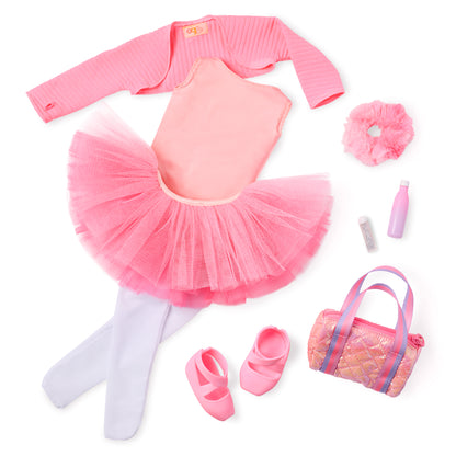 18-inch Doll Ballerina Outfit