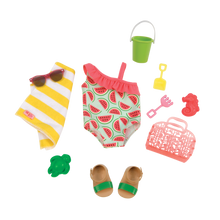 Watermelon Swimsuit Outfit for 18-inch Dolls