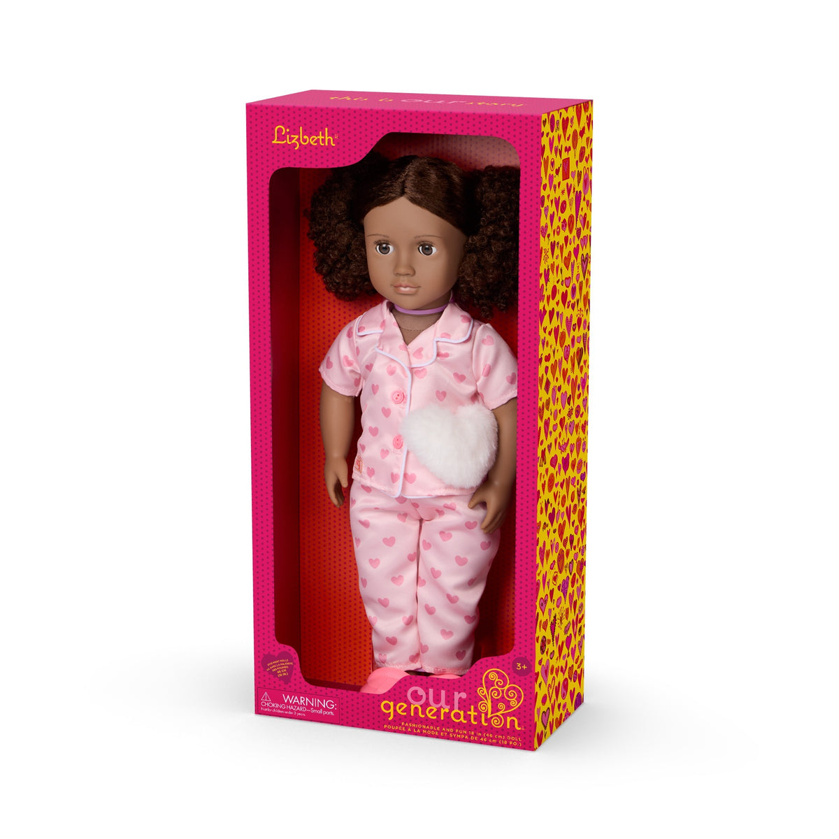 OG CLASSIC DOLL LIZBETH18INCH DARK BROWN HAIR