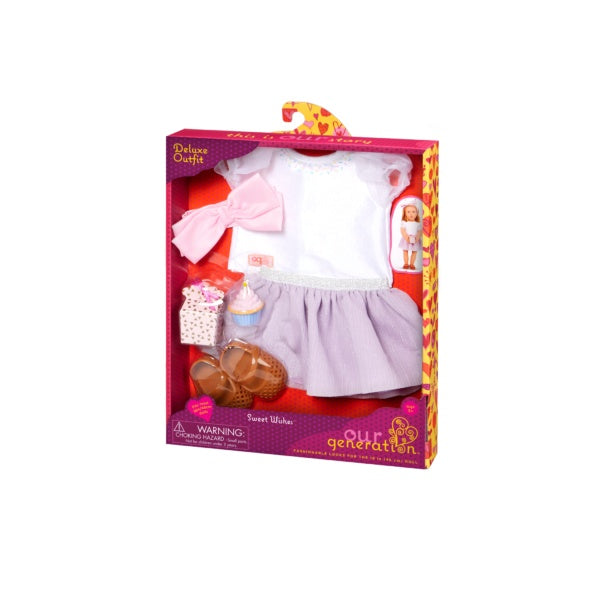 OG DELUXE BIRTHDAY CUPCAKE OUTFIT - SWEET WISHES