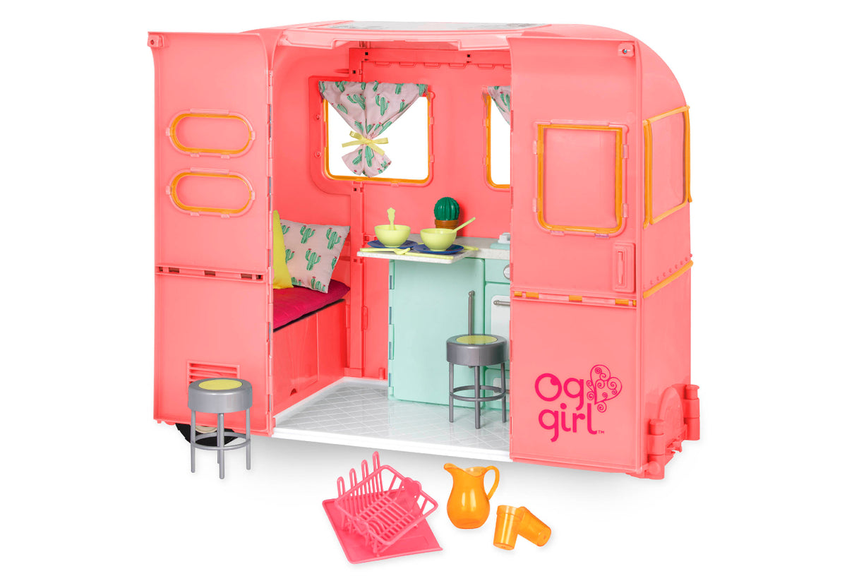 OG VEHICLES R.V. SEEING YOU CAMPER W/ ACCS PINK