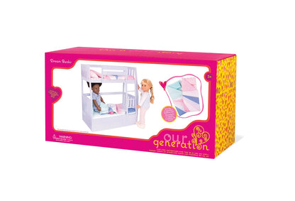 OG DELUXE DREAM BUNKS PLAYSET W/ ACCS