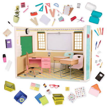 OG DELUXE AWESOME ACADEMY PLAYSET W/ ACCS