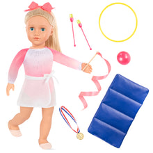 Posable 18-inch Rhythmic Gymnastics Doll