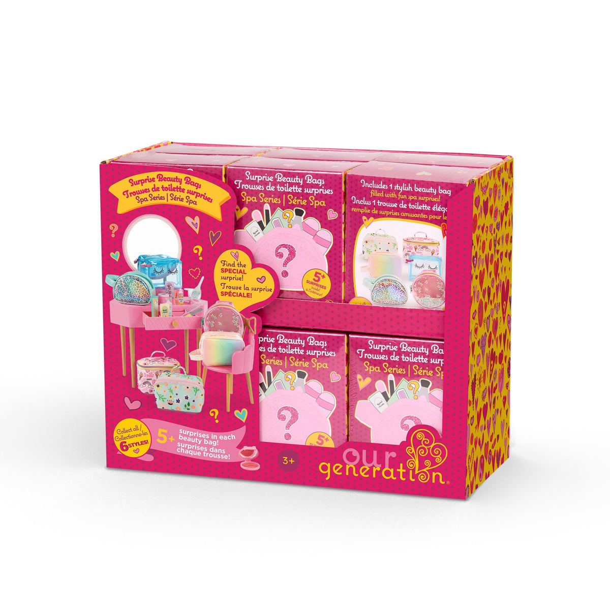 OG  MINI BLIND PACKS SURPRISE BEAUTY BAGS SPA SERIES