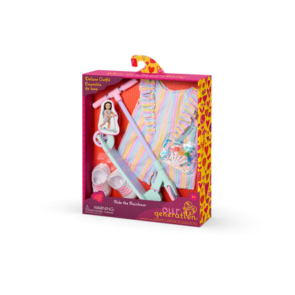 18-inch Doll Scooter & Outfit
