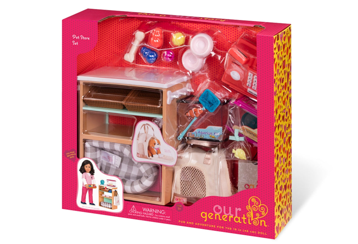 OG DELUXE PET STORE PLAYSET W/ACCS