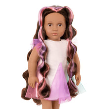 18'' Hair Grow Doll with Extendable Braid