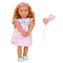 18-inch Doll with Birthday Party Dress