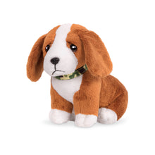 OG POSEABLE PUPS BASSET HOUND 6INCH