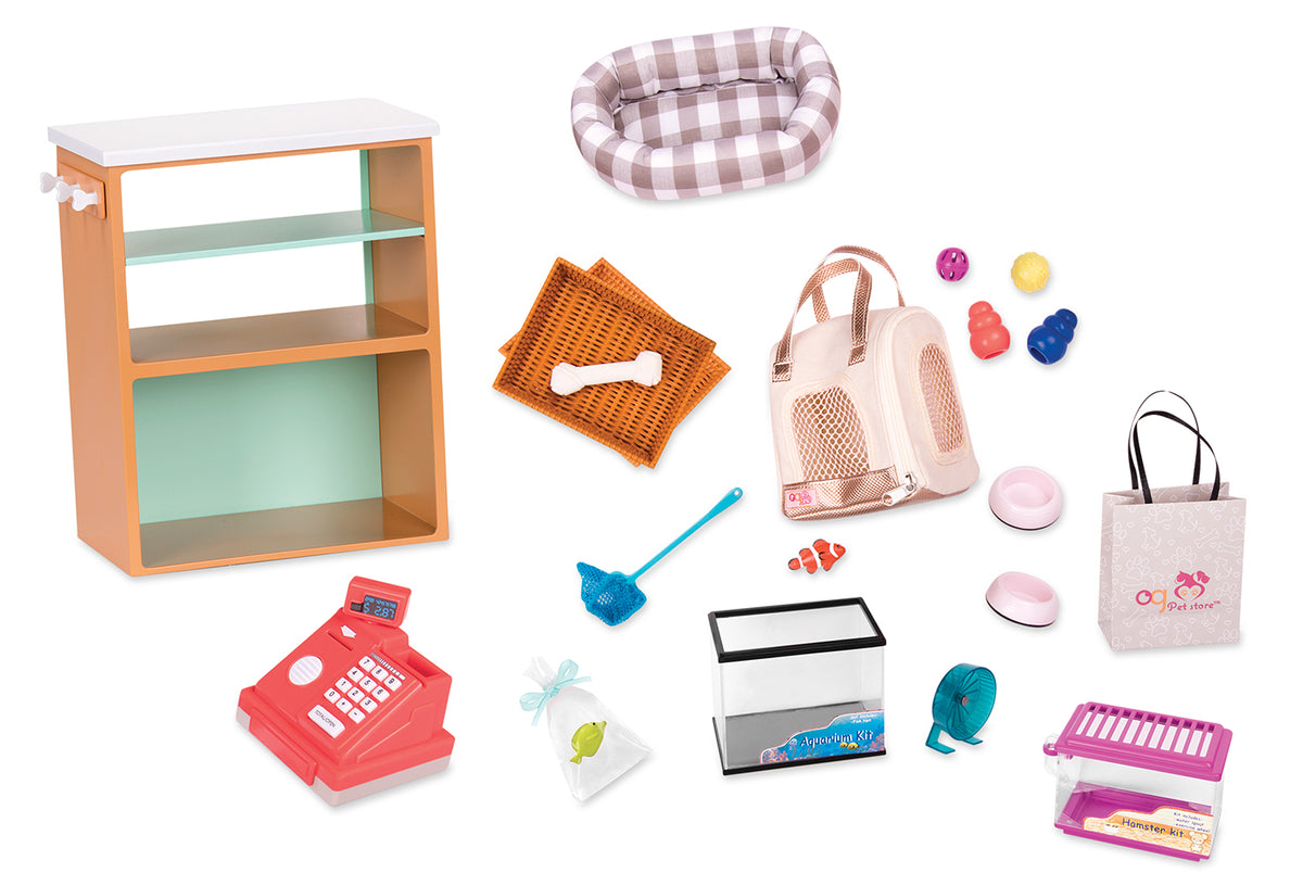 OG DELUXE PET STORE PLAYSET W/ACCS