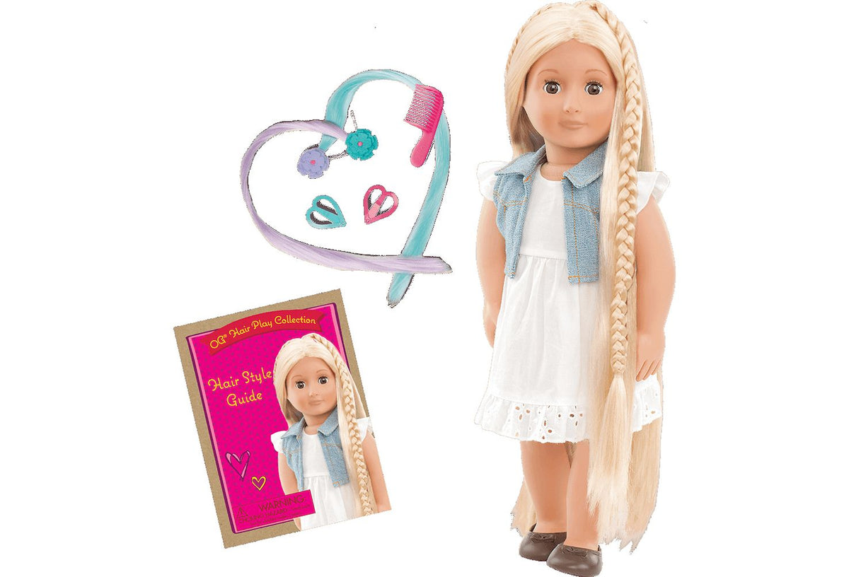 OG HAIRPLAY DOLL PHOEBE 18INCH BLONDE